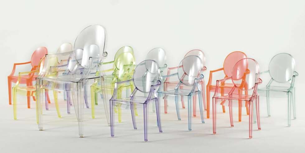 BARNESTOLER: Lou Lou Ghost ble introdusert av Kartell i 2008. BARNESTOLER: Lou Lou Ghost ble introdusert av Kartell i 2008.