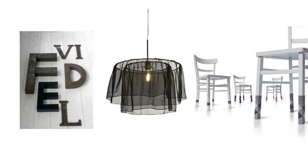 MIKS: På nettet kan du finne det meste til hjemmet ditt. Bokstaver fra Lobelia, lampe fra Ellos og stoler fra Sleek Identity. MIKS: På nettet kan du finne det meste til hjemmet ditt. Bokstaver fra Lobelia, lampe fra Ellos og stoler fra Sleek Identity.