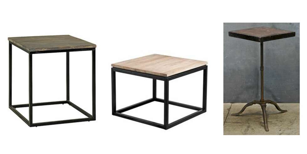 INDUSTRIELT: Fra venstre: Artwood ca kr 1732, Living kr 2495 og Factory 20 ca kr 5607 INDUSTRIELT: Fra venstre: Artwood ca kr 1732, Living kr 2495 og Factory 20 ca kr 5607