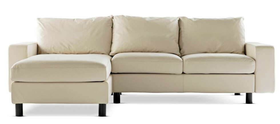 NORSK: Blant Ekornes' nyheter finner vi Ergo Adapt som kommer i ulike moduler og kan bygges kjempesvær, denne modulutgaven koster kr 32 500. NORSK: Blant Ekornes' nyheter finner vi Ergo Adapt som kommer i ulike moduler og kan bygges kjempesvær, denne modulutgaven koster kr 32 500.