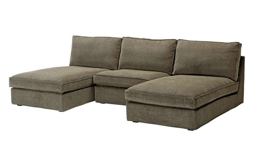 Kivik fra Ikea, satt sammen av to sjeselonger og én lenestol. Kivik fra Ikea, satt sammen av to sjeselonger og én lenestol.