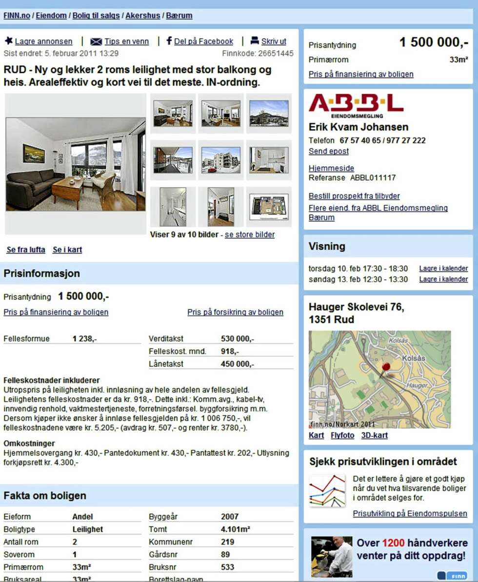 NY 2-ROMS: Leiligheten er bare på 33 kvm, men da får du blant annet en gjennomgående leilighet med overbygget balkong. NY 2-ROMS: Leiligheten er bare på 33 kvm, men da får du blant annet en gjennomgående leilighet med overbygget balkong.