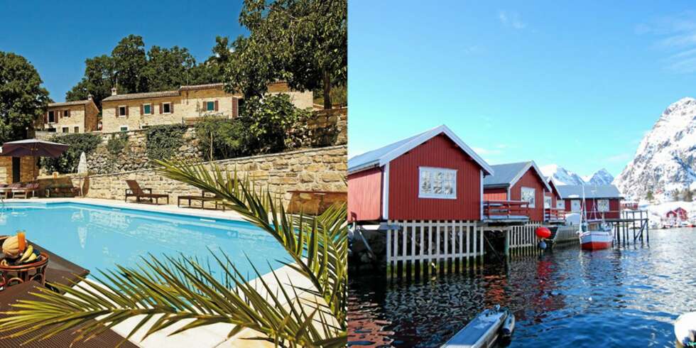 VINN GAVEKORT PÅ FERIHUS: Eksempler på feriehus fra Novasol: Istria (Kroatia) og Lofoten (Norge). VINN GAVEKORT PÅ FERIHUS: Eksempler på feriehus fra Novasol: Istria (Kroatia) og Lofoten (Norge).
