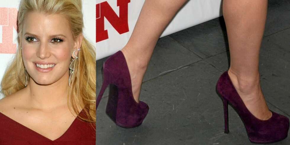 STILSIKKER SUPERSTJERNE: Artist Jessica Simpson gir blaffen i legens råd om å droppe de høye hælene under graviditeten, og har uttalt at hun til og med skal ha de på seg under fødselen! STILSIKKER SUPERSTJERNE: Artist Jessica Simpson gir blaffen i legens råd om å droppe de høye hælene under graviditeten, og har uttalt at hun til og med skal ha de på seg under fødselen!