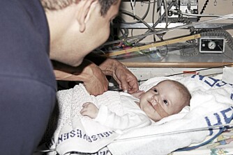 TØFF TID: Å få mat i Celine, var en frustrerende jobb. Men nå vil godjenta smake på alt mulig. TØFF TID: Å få mat i Celine, var en frustrerende jobb. Men nå vil godjenta smake på alt mulig.
