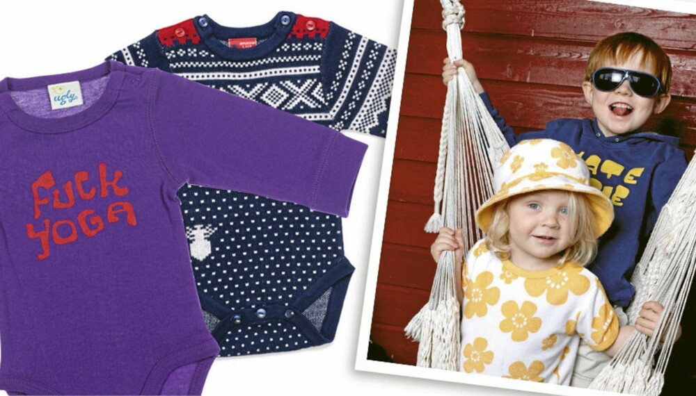 SUKSESSHISTORIE: De ble fortalt at maks 10 butikker i Norge ville ta inn plaggene deres. Fem år senere leverer Ugly Childrens Clothing til 200 butikker i 10 land. SUKSESSHISTORIE: De ble fortalt at maks 10 butikker i Norge ville ta inn plaggene deres. Fem år senere leverer Ugly Childrens Clothing til 200 butikker i 10 land.