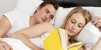 HELLER BOK ENN SEX ? 20 prosent av småbarnsforeldre i en undersøkelse svarer at de ikke klarer å ha sex i samme rom som babyen sover. HELLER BOK ENN SEX ? 20 prosent av småbarnsforeldre i en undersøkelse svarer at de ikke klarer å ha sex i samme rom som babyen sover.