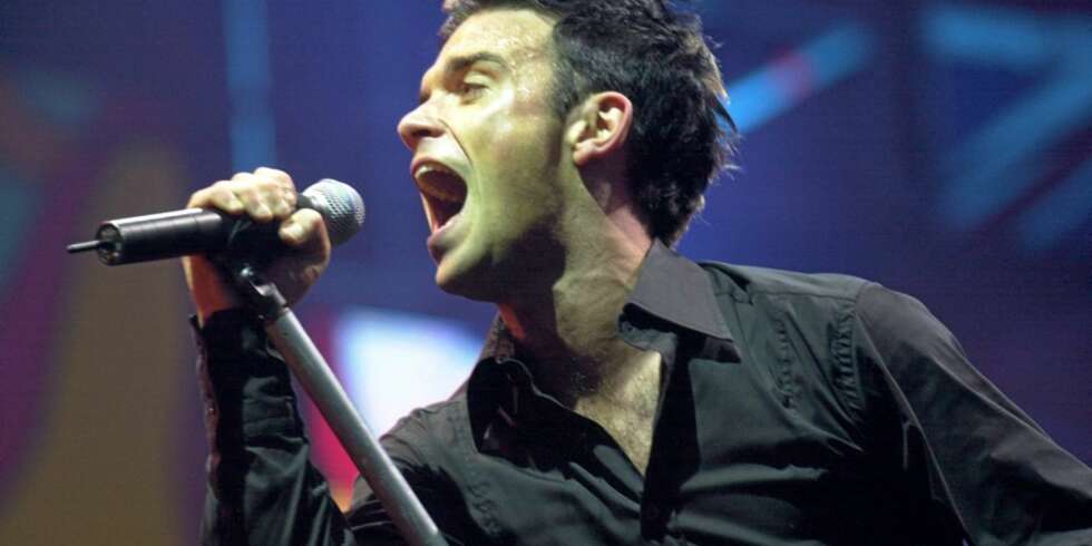 ROBBIE WILLIAMS: Kan mye, blant annet å få barn til å sovne. ROBBIE WILLIAMS: Kan mye, blant annet å få barn til å sovne.