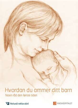 UTSTYR TIL AMMING: Det anbefales at den vordende mor leser heftet "hvordan du ammer ditt barn" fra Helsedirektoratet før ammingen starter. UTSTYR TIL AMMING: Det anbefales at den vordende mor leser heftet "hvordan du ammer ditt barn" fra Helsedirektoratet før ammingen starter.