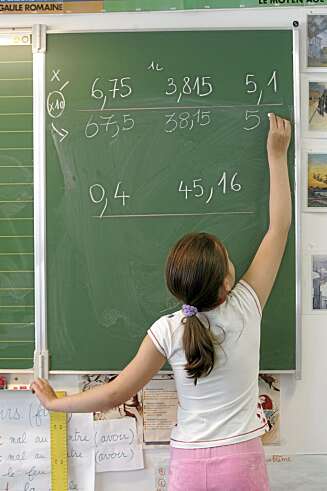 INNSATSVILJE: Det å lære er arbeid som krever innsats. Det kan være lurt å forberede barnet på at skole ikke bare er morsomt. INNSATSVILJE: Det å lære er arbeid som krever innsats. Det kan være lurt å forberede barnet på at skole ikke bare er morsomt.