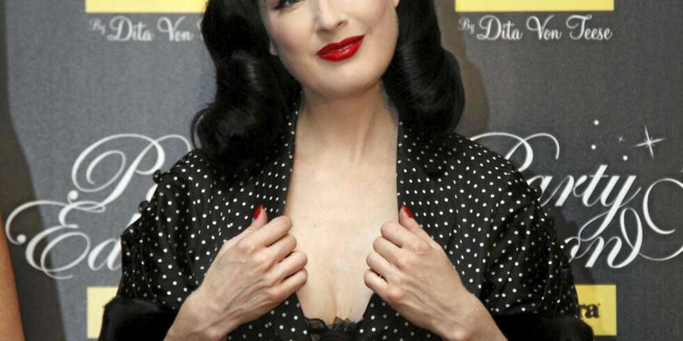 RUSFRI: Dita von Teese i dag. En sunn, voksen kvinne. RUSFRI: Dita von Teese i dag. En sunn, voksen kvinne.