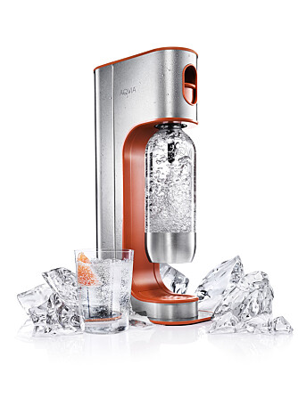 MINERALVANN: Aqvia fra AGA gjør springvann om til sprudlende mineralvann. Verdi kr 1399. MINERALVANN: Aqvia fra AGA gjør springvann om til sprudlende mineralvann. Verdi kr 1399.