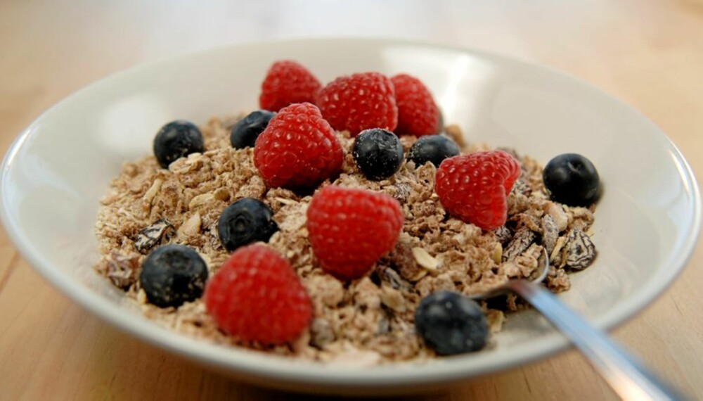 MUSLI: Usukret frokostblanding gir jevn blodsukkerstigning MUSLI: Usukret frokostblanding gir jevn blodsukkerstigning