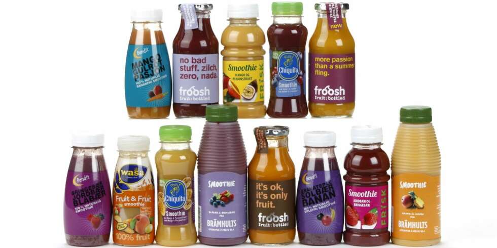 SMOOTHIE: DinKost og ShapeUp har fått ernæringsfysiologens vurdering av 13 typer smoothie. SMOOTHIE: DinKost og ShapeUp har fått ernæringsfysiologens vurdering av 13 typer smoothie.