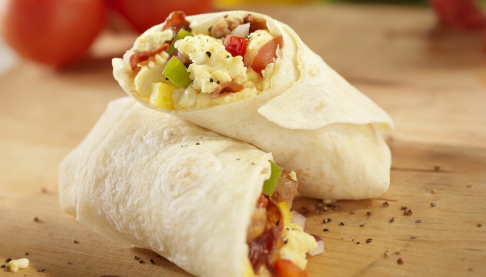GROV WRAP MED TACOKRYDRET EGGERØRE. FOTO: iStock GROV WRAP MED TACOKRYDRET EGGERØRE. FOTO: iStock