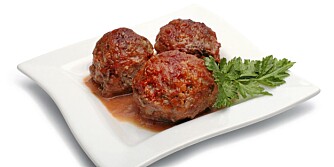 MIDDAG: Hjemmelagede kjøttboller med tomatsaus er et forslag til lavkarbo-middag. MIDDAG: Hjemmelagede kjøttboller med tomatsaus er et forslag til lavkarbo-middag.