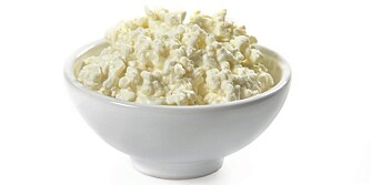 SUNNE KARBOHYDRATER: Cottage Cheese med bær gir liten stigning i blodsukkeret. SUNNE KARBOHYDRATER: Cottage Cheese med bær gir liten stigning i blodsukkeret.