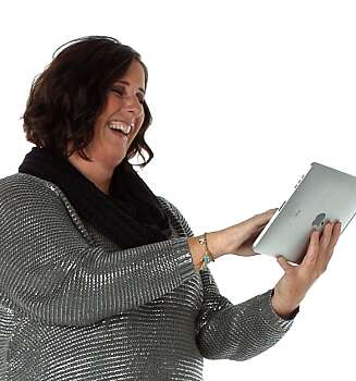 SKRIVEGLEDE: Hilde håper å inspirere andre med bloggingen. SKRIVEGLEDE: Hilde håper å inspirere andre med bloggingen.
