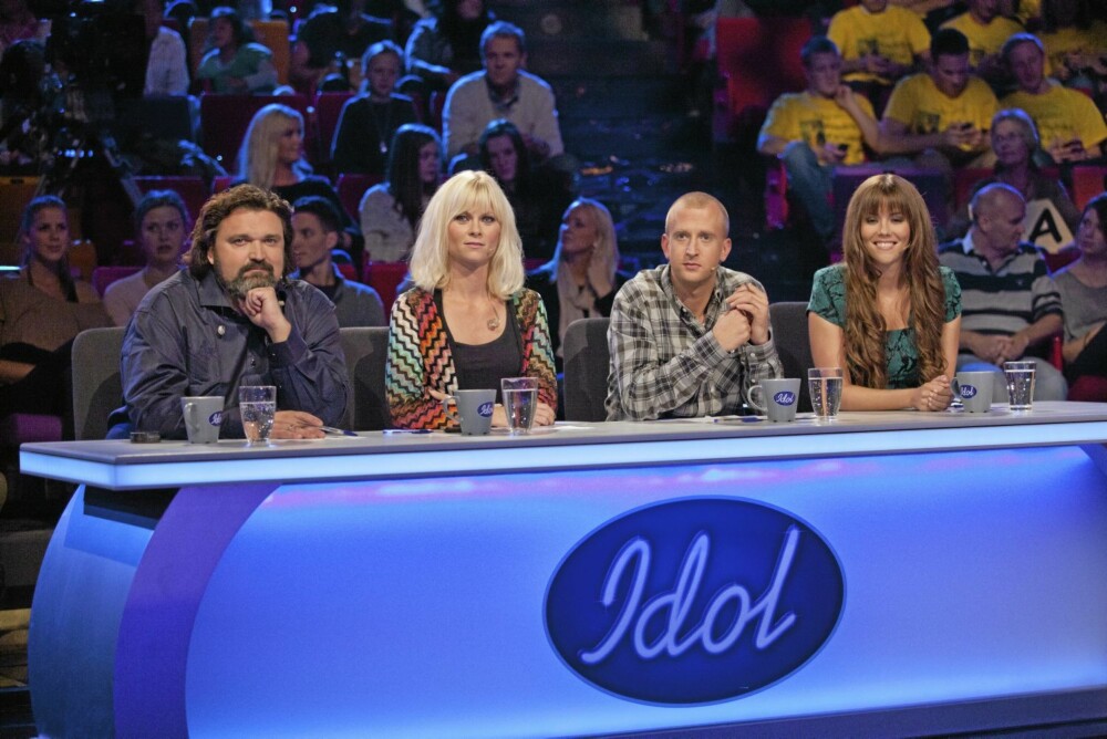 DOMMERE: Marion Ravn er dommer i «Idol». Her sammen med Hans-Erik Dyvik Husby, Gunnar Greve Pettersen og Bertine Zetlitz. DOMMERE: Marion Ravn er dommer i «Idol». Her sammen med Hans-Erik Dyvik Husby, Gunnar Greve Pettersen og Bertine Zetlitz.