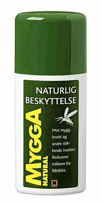 NEST BEST: Mygga natural kom nest best ut i den svenske testen - og er best av myggmidlene du får i Norge. NEST BEST: Mygga natural kom nest best ut i den svenske testen - og er best av myggmidlene du får i Norge.
