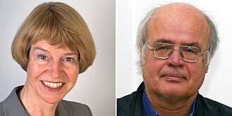 EKSPERTER: Fra venstre: Ingrid Standal,
direktør i Kosmetikkleverandørenes forening, og seniorrådgiver Hans Jørgen Talberg
ved Mattilsynet. EKSPERTER: Fra venstre: Ingrid Standal,
direktør i Kosmetikkleverandørenes forening, og seniorrådgiver Hans Jørgen Talberg
ved Mattilsynet.