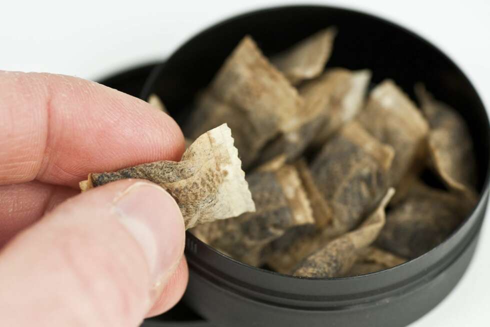 IKKE SÅ HARMLØS: Den ser jo så harmløs ut der den ligger i boksen sin, men snus er både kreftfremkallende og kan øke dødeligheten hvis du får hjerteinfarkt. IKKE SÅ HARMLØS: Den ser jo så harmløs ut der den ligger i boksen sin, men snus er både kreftfremkallende og kan øke dødeligheten hvis du får hjerteinfarkt.