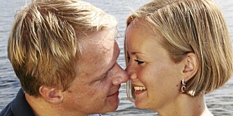 EKTE: - Det er ekte kjærlighet, sier det lykkelige paret. EKTE: - Det er ekte kjærlighet, sier det lykkelige paret.