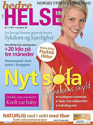 NYTT NUMMER: Bedre Helse nr 4 kommer denne uken. NYTT NUMMER: Bedre Helse nr 4 kommer denne uken.