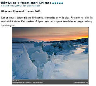 BILDER FRA VILLMARKA: Skjermdump fra bloggen til Jan-Eilert Pedersen. BILDER FRA VILLMARKA: Skjermdump fra bloggen til Jan-Eilert Pedersen.