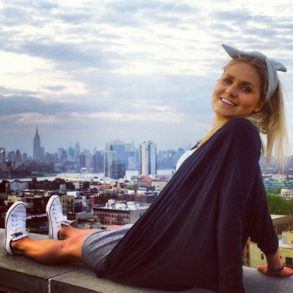 Mette (25) i New York. FOTO: Privat Mette (25) i New York. FOTO: Privat
