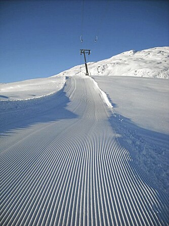 VOSS: Preparerte løyper ved Voss Fjellandsby 17. november. VOSS: Preparerte løyper ved Voss Fjellandsby 17. november.