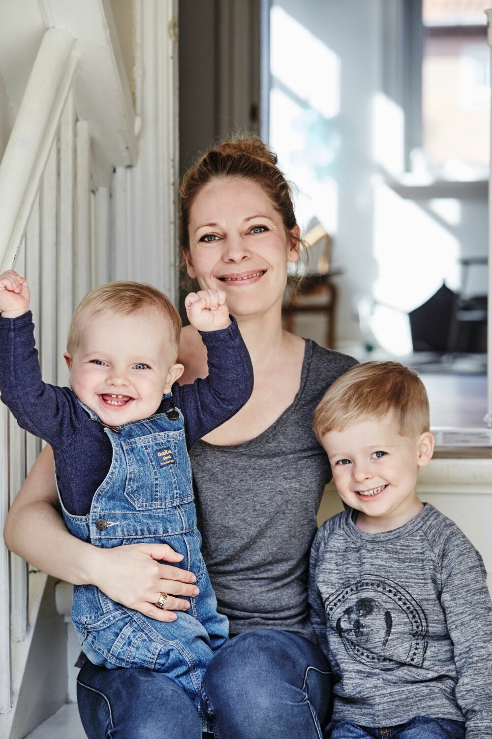 SOMMERLYKKE: Etter at Mette Hovmand-Stilling justerte sine forventninger til å passe med virkeligheten, har feriene med sønnene Otto og Viggo blitt langt mer avslappende. SOMMERLYKKE: Etter at Mette Hovmand-Stilling justerte sine forventninger til å passe med virkeligheten, har feriene med sønnene Otto og Viggo blitt langt mer avslappende.