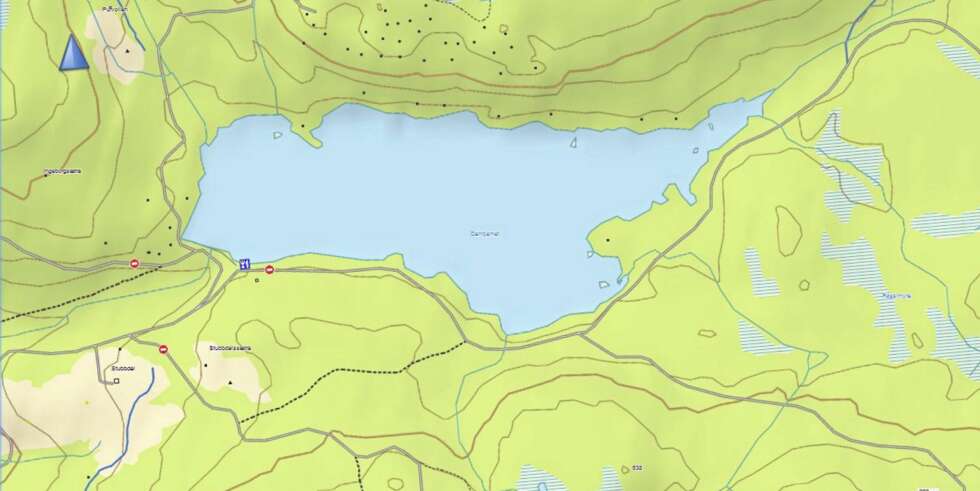 Området rundt Damtjern i Hole kommune, innerst i Oslo Nordmark med Topo Adventure. Området rundt Damtjern i Hole kommune, innerst i Oslo Nordmark med Topo Adventure.