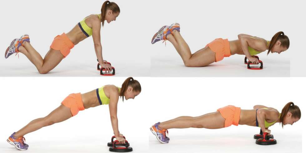 PUSHUPS MED HANDTAK PUSHUPS MED HANDTAK