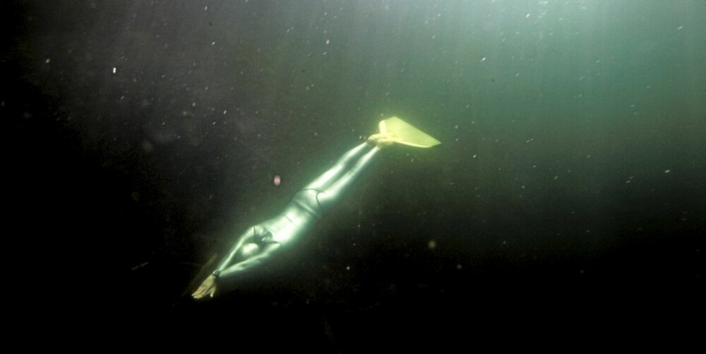 SOM FISKEN I VANNET: Trening og atter trening gjør at Bjarte Nygaard er blant verdens beste fridykkere. SOM FISKEN I VANNET: Trening og atter trening gjør at Bjarte Nygaard er blant verdens beste fridykkere.