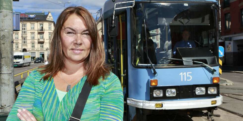 PÅ TRIKKEN: Én gang har Turid prøvd å ta trikk etter hendelsen. Det gikk ikke så bra. PÅ TRIKKEN: Én gang har Turid prøvd å ta trikk etter hendelsen. Det gikk ikke så bra.