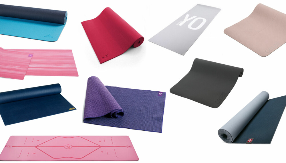 TEST AV YOGAMATTER: Vi har funnet de tre beste. FOTO: Produsentene TEST AV YOGAMATTER: Vi har funnet de tre beste. FOTO: Produsentene