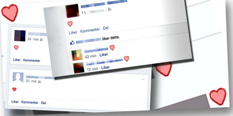 HJERTER PÅ FACEBOOK: Har du lagt merke til at flere av Facebook-vennene dine har hjerter i statusen? HJERTER PÅ FACEBOOK: Har du lagt merke til at flere av Facebook-vennene dine har hjerter i statusen?