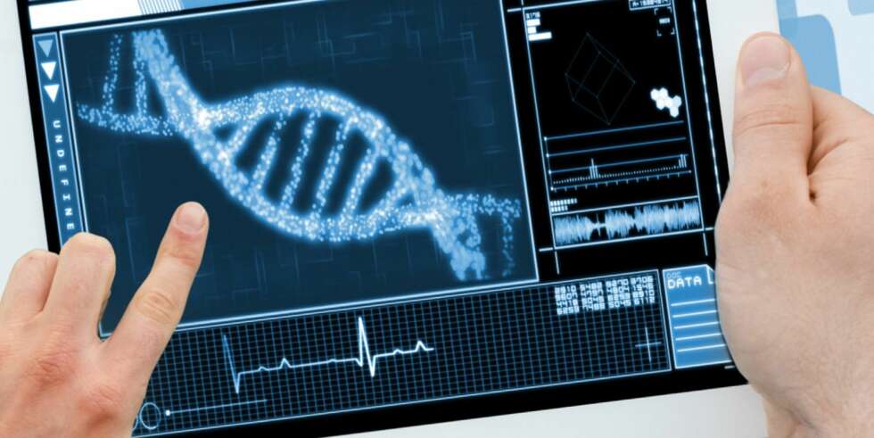 DNA: Når man foretar en gentest, undersøkes arvestoffene (DNA) for å se hvilke genvarianter personen har. DNA: Når man foretar en gentest, undersøkes arvestoffene (DNA) for å se hvilke genvarianter personen har.
