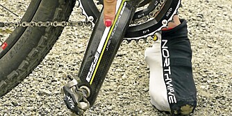 FINJUSTERING: Pedalen sitter på krankarmen, som kommer i ulike lengder. FINJUSTERING: Pedalen sitter på krankarmen, som kommer i ulike lengder.