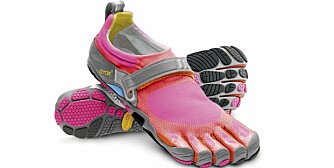 BARFOTSKO: Fivefingershoes fra Vibram. BARFOTSKO: Fivefingershoes fra Vibram.