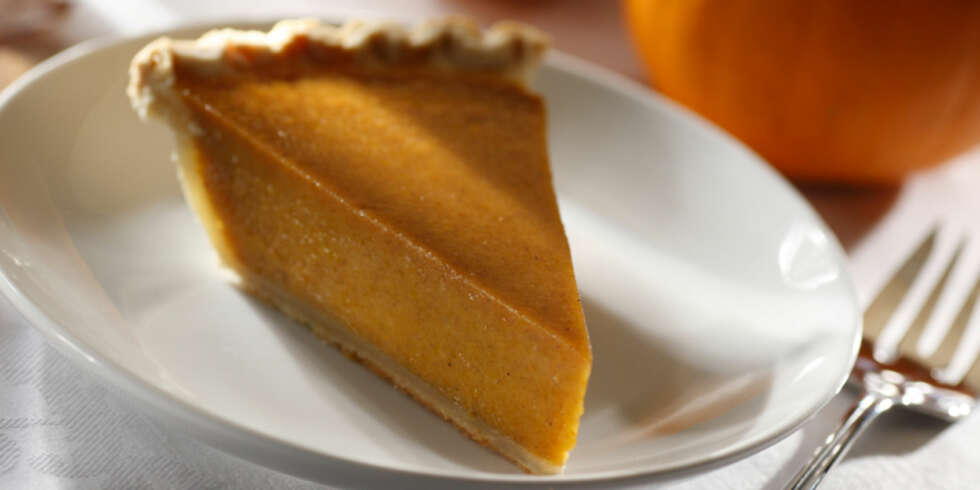 GRESSKARPAI: En søt amerikansk pai som er vanlig å servere til Halloween og jul. GRESSKARPAI: En søt amerikansk pai som er vanlig å servere til Halloween og jul.