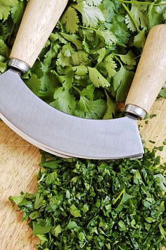 Koriander setter god smak på maten og er også en ingrediens i mange kinesiske retter. Koriander setter god smak på maten og er også en ingrediens i mange kinesiske retter.