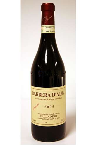 Pallandino Barbera D` Alba Superiore 2006. Pallandino Barbera D` Alba Superiore 2006.