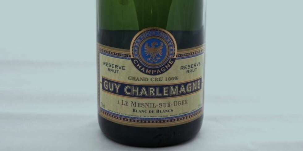 TIL RØKELAKS: Charlemagne Blanc de Blancs Réserve Brut. TIL RØKELAKS: Charlemagne Blanc de Blancs Réserve Brut.