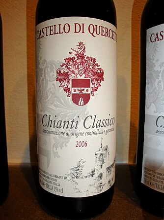 ITALIENSK VIN: Chianti er den mestselgende vinen fra området. ITALIENSK VIN: Chianti er den mestselgende vinen fra området.