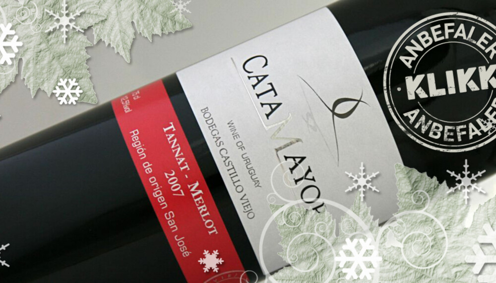 FRA URUGUAY: Cata Mayor Tannat Merlot passer til både okse, lam og vilt. FRA URUGUAY: Cata Mayor Tannat Merlot passer til både okse, lam og vilt.