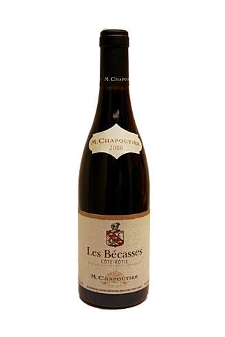 Chapoutier Côte-Rôtie les Bécasses 2006. Chapoutier Côte-Rôtie les Bécasses 2006.