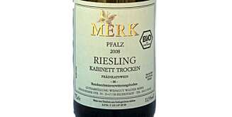 Merk Riesling Kabinett Trocken "M" Buntsandsteinverwittrungsboden 2008 Merk Riesling Kabinett Trocken "M" Buntsandsteinverwittrungsboden 2008