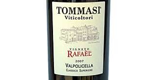 Tommasi Valpolicella Classico Superiore 2007. Tommasi Valpolicella Classico Superiore 2007.